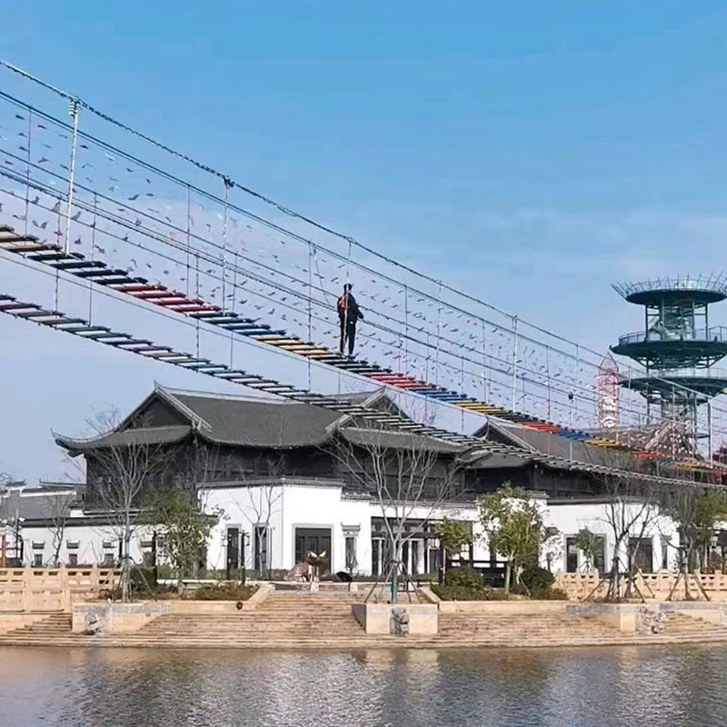 合力桥-高空拓展器材-亮剑营地建设网